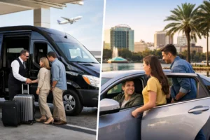 Private Shuttle Versus Rideshare Orlando